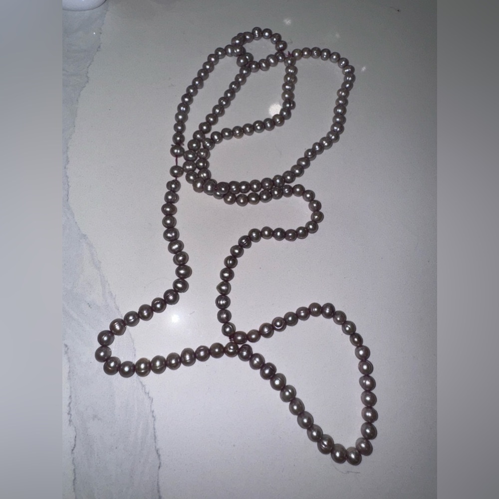 Beautiful pink pearls- tangled chain